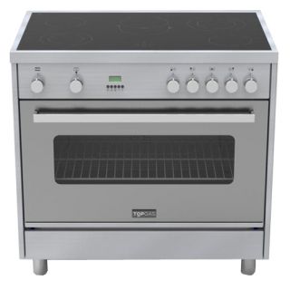 Top Gas Oven 90cm, 5 Ceramic Burners 100% Made in Italy
