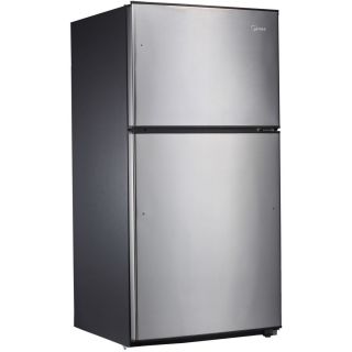 Midea refrigerator 23 feet silver color, line 220