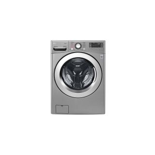 LG washing machine 16 front slot drying 100% silver steam